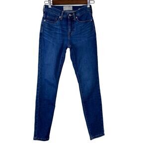 Everlane Blue Skinny Ankle Jeans Size 24